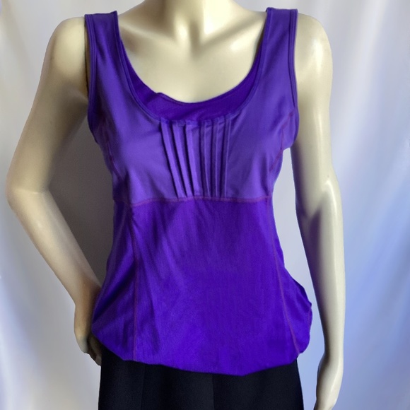 lululemon Purple/Blue Athletic Tank Top - Picture 2 of 5